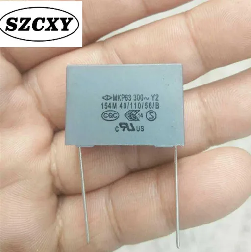 10 шт. C43Q1154M9S MKP63 154 300 В 0 15 мм мкФ Ф 26 5 НФ Новый предохранительный конденсатор 18