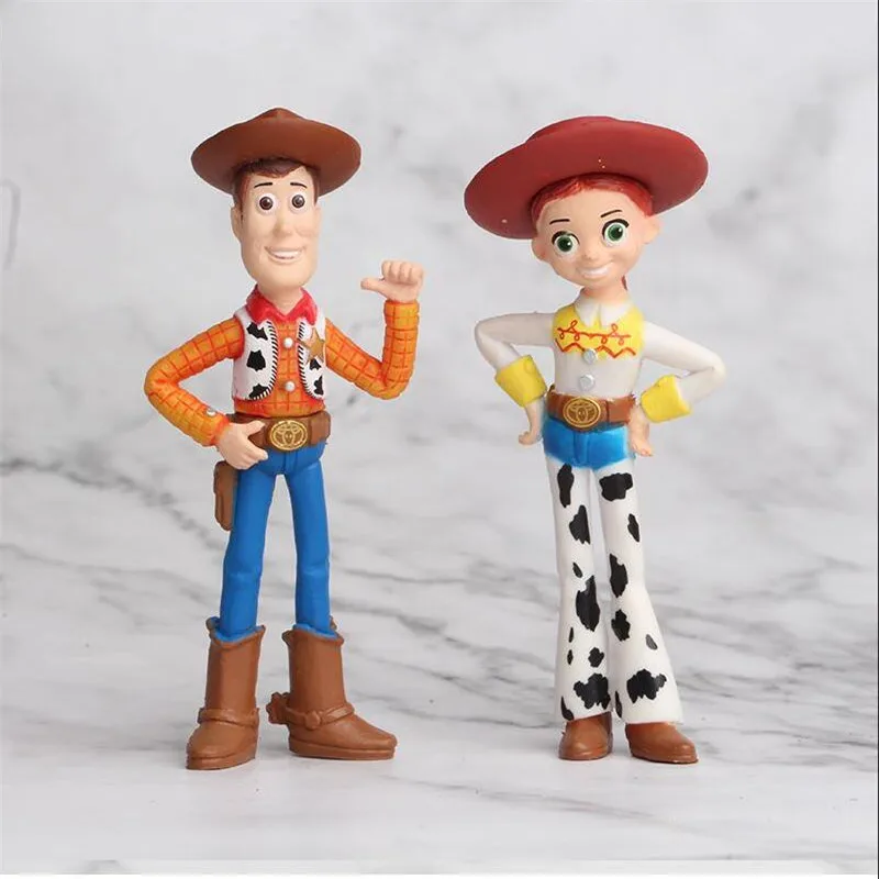 Игрушка любовные 4 мультяшная игрушечная фигурка 2019 Вуди Базз Лайтер Джесси forky