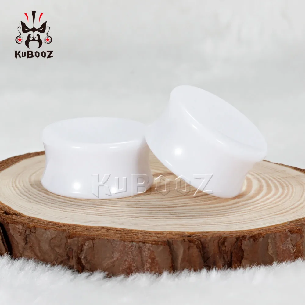 Kubooz акриловые пробки Для Пирсинга Ушей, ювелирные изделия для тела, расширитель для туннелей, седельные серьги