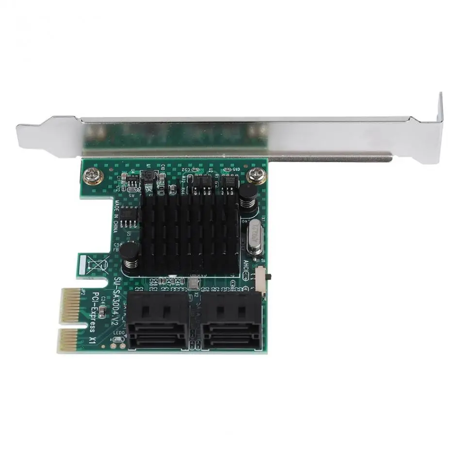 SATA 3,0 карты расширения 4-Порты и разъёмы PCIE SATA 3,0 расширения карты контроллера адаптер 6G