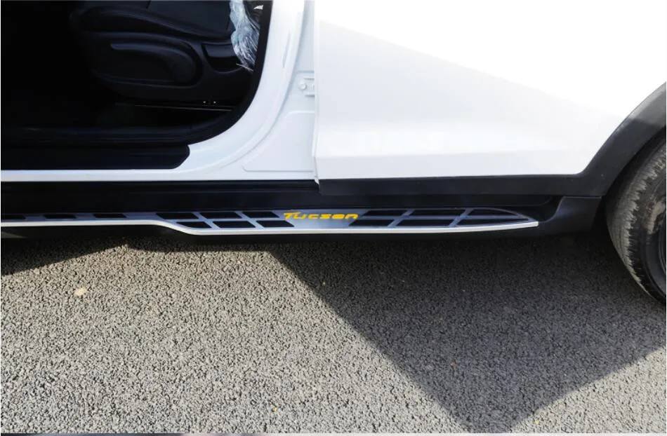 Для hyundai Tucson ходовые панели авто боковые шаг бар педали Высокое качество дизайн Nerf бар