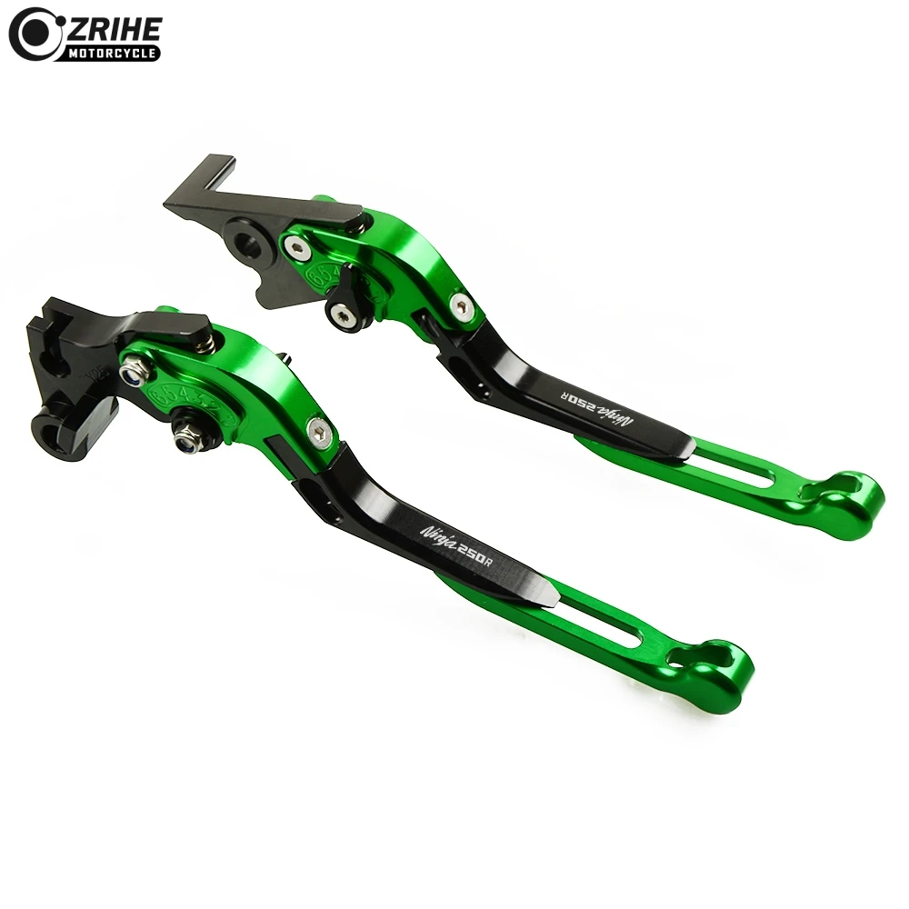 CNC новые регулируемые мотоциклетные тормозные рычаги сцепления для Kawasaki Ninja 250R