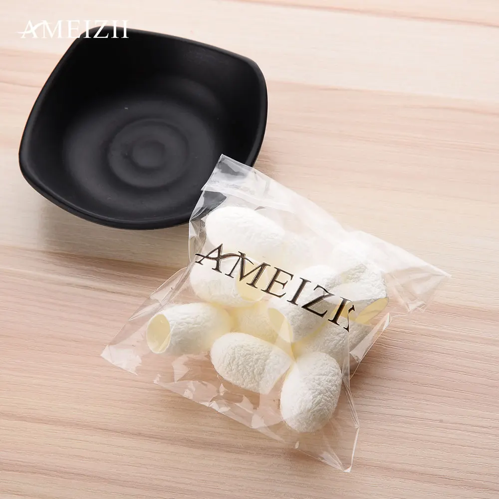 AMEIZII 100 шт./лот натуральный Шелкопряд для удаления черных точек очищающий