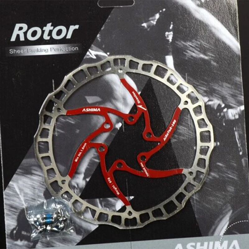 Ультра светильник дисковый тормоз горного велосипеда ASHIMA ротор 160 мм T25