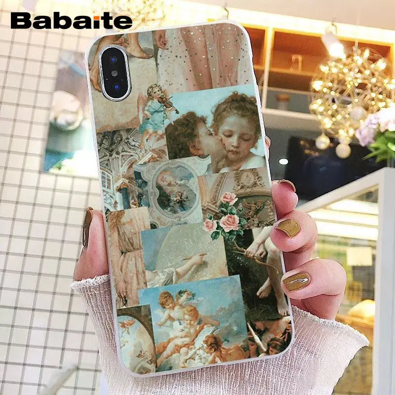 A6 Чехол для телефона Babaite Renaissance angels для iphone 11 Pro 11Pro Max 8 7 6 6S Plus X XS MAX 5 5S SE XR - Цвет: A6