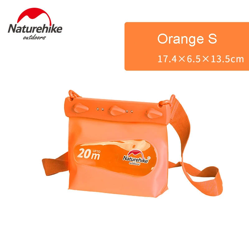 Orange S Naturehike открытый плавательный дрейфующий Дайвинг подводный ПВХ водонепроницаемый мешок сухой мешок для хранения рафтинг спортивная сумка NH17F001 - Цвет: Orange S