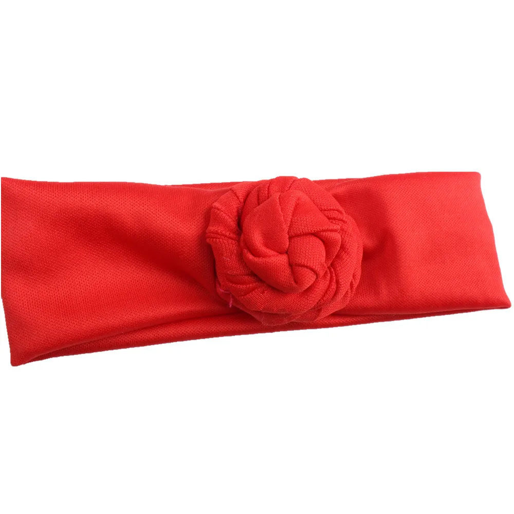 Новый Детский Эластичный чалма с бантиком Рождественская повязка на голову