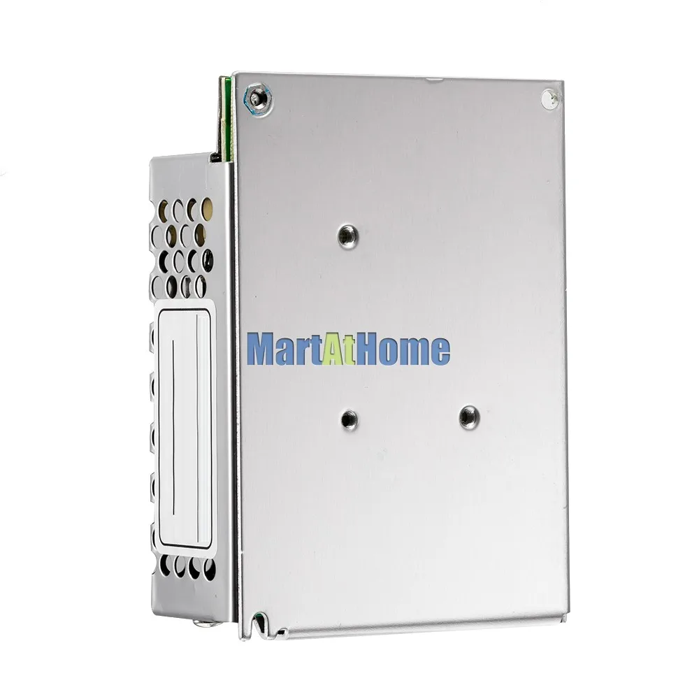 Мини импульсный источник питания 75W 12 V/24 V DC 6A/3A одиночный выход защита от перегрузки