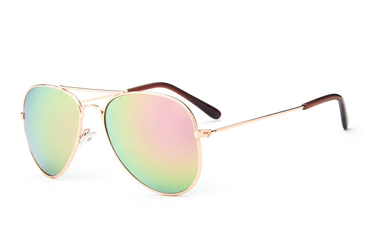 C10 Gold frame pink DRESSUUP, модные детские солнцезащитные очки для маленьких мальчиков, Piolt, стильные брендовые дизайнерские детские солнцезащитные очки,, УФ-защита, Oculos De Sol Gafas - Цвет линз: C10 Gold frame pink