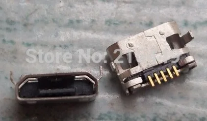 50 шт. микро USB разъем для Lenovo A3000 A3000H A7600 A7600H H A788T S930 A656 A370 S390 A388|connector usb|connector jackconnector 3