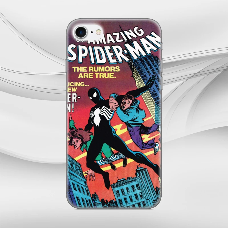 Герой комиксов Marvel Оболочка Чехол для iphone X XR XS MAX 5 5S SE 6 6S 7 8 9 Plus для iPod Touch 5 6 Чехол для телефона Coque Чехлы бамперы