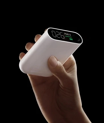 Оригинальный детектор воздуха youpin mijia Zhimi PM2.5 Портативный OLED экран Мониторинг