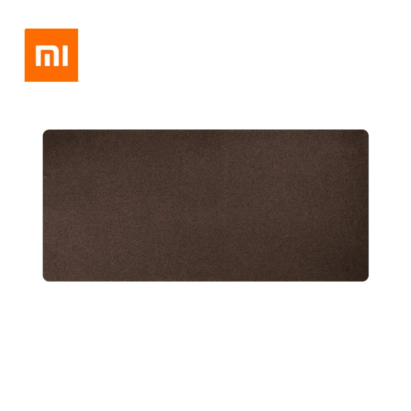 XIAOMI Mijia большой толстый коврик для компьютерной мыши Водонепроницаемая настольная подставка для ноутбука материал из дуба маслостойкость коврик для мыши офисные игры