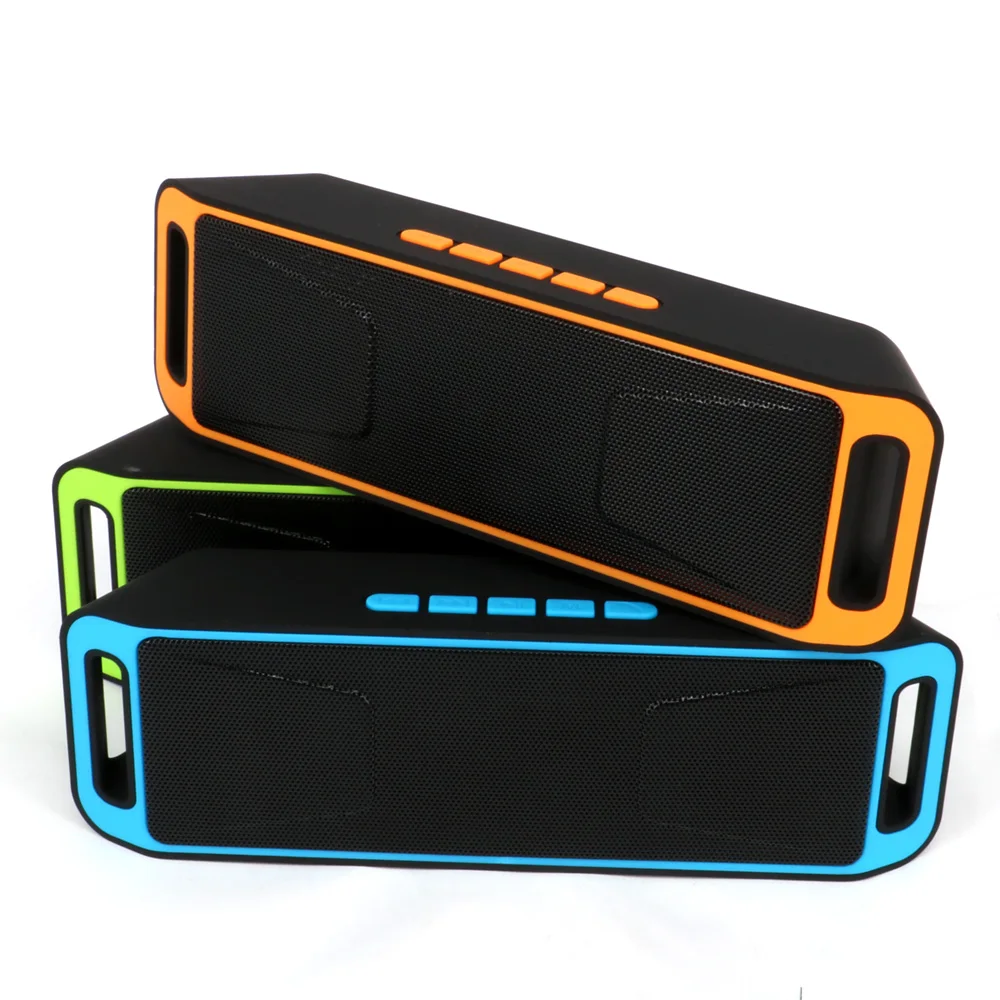 TOPROAD Портативный беспроводной Bluetooth динамик 4 0 Caixa де сом стерео сабвуфер s TF USB FM