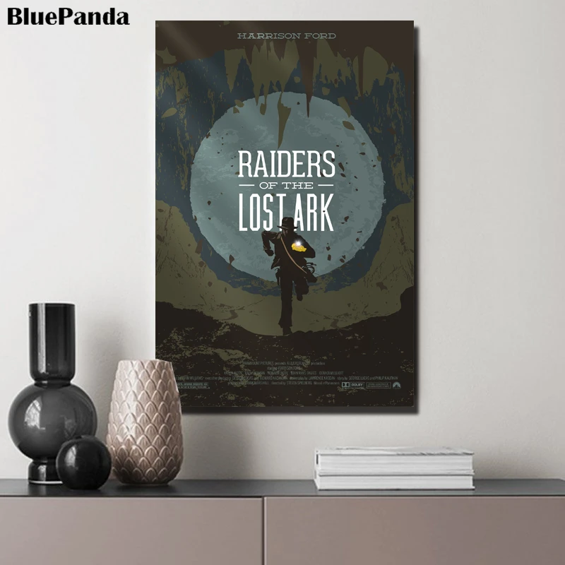 Raiders of the Lost Ark постер фильма картина маслом холст стены искусство картины