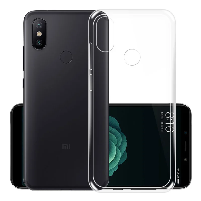Прозрачный силиконовый чехол для Xiaomi Redmi Примечание 5A премьер-профессионал ТПУ 5