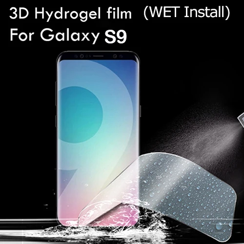 Гелевая ТПУ 3D Защитная пленка для samsung s9 phenvel полное покрытие Гидрогелевая пленка для samsung galaxy s9 plus защита экрана - Цвет: WS For s9