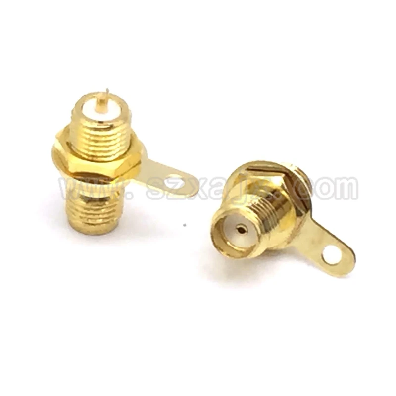 26 X 2PCS Коннектор JX(21-29) 2 шт. РЧ коаксиальный адаптер SMA к SMA адаптер гнездо панель крепление с гайкой переборка ручка прямой припой - Цвет: 26 X 2PCS