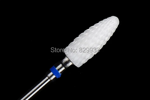Foot Cutter Nail Ceramic Drill Burr Bits White Chiropody Podiatry Manicure Pedicure Art Salon Cuticle Cleaner Tools | Красота и