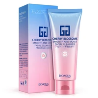 100g foam cleanser deep cleansing facial cleanser moisturizing oil control shrink pores face cleanser aloecherryricesnail