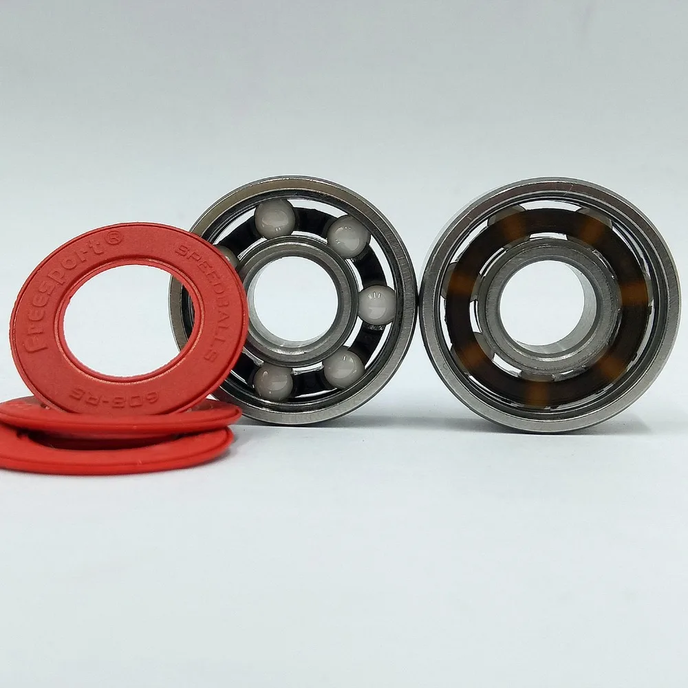 FREESPORT 8 шт. 608 гибридные керамические подшипники фотоподшипники 8*22*7 мм подходят