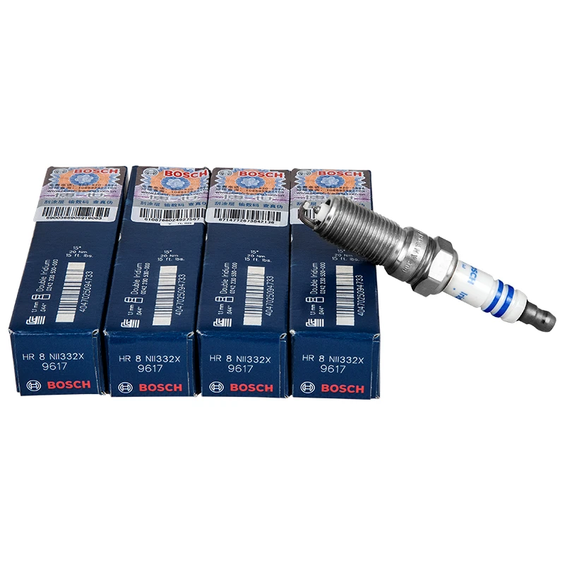 Автомобильная свеча зажигания Bosch HR8NII332X 4 шт./компл. автозапчасти для FORD FUSION Saloon 2 5