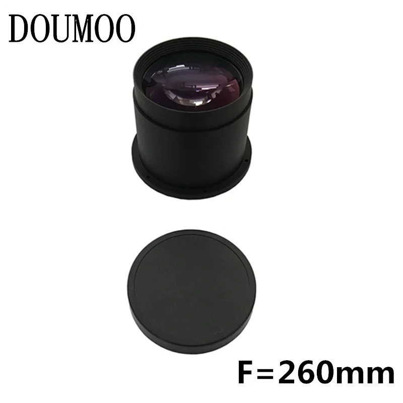 Проектор DIY объектив F = 260 мм 38 слоев покрытие высокой четкости объектив HD проекционный объектив для ЖК 5-20 дюймов