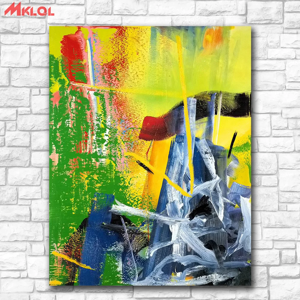 Бесплатная доставка Декоративное Настенное Искусство Рисунок Герхарда Рихтера