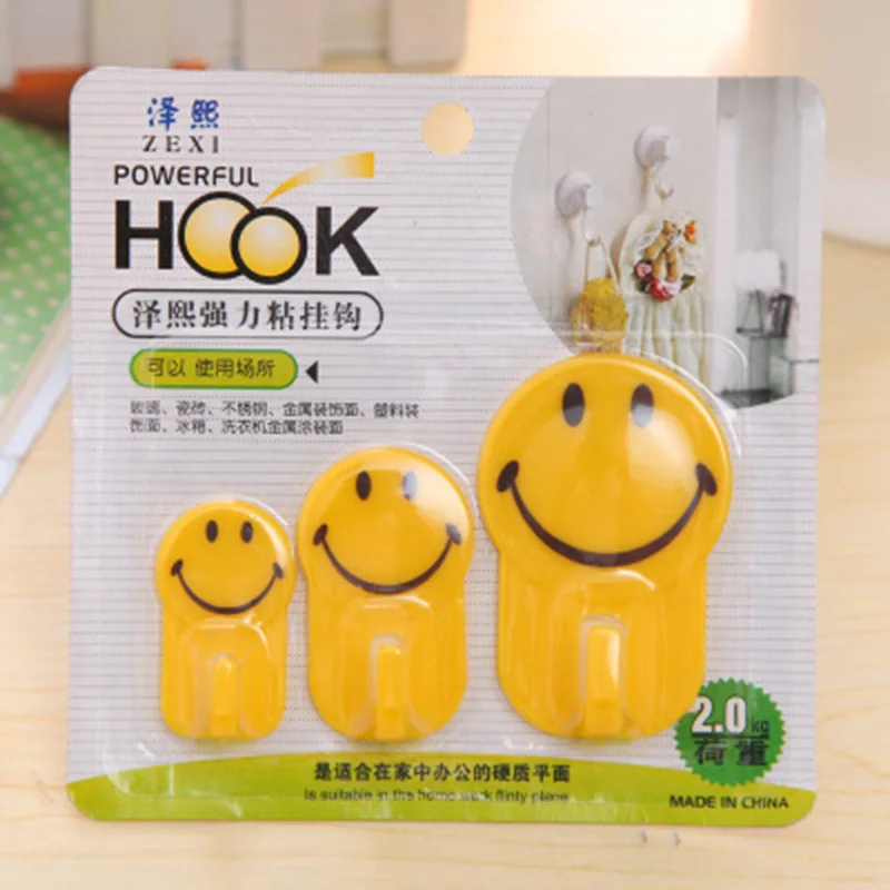 6 шт./компл. сильная липкая Крючки вешалка на дверь стену держатель плитки стекла