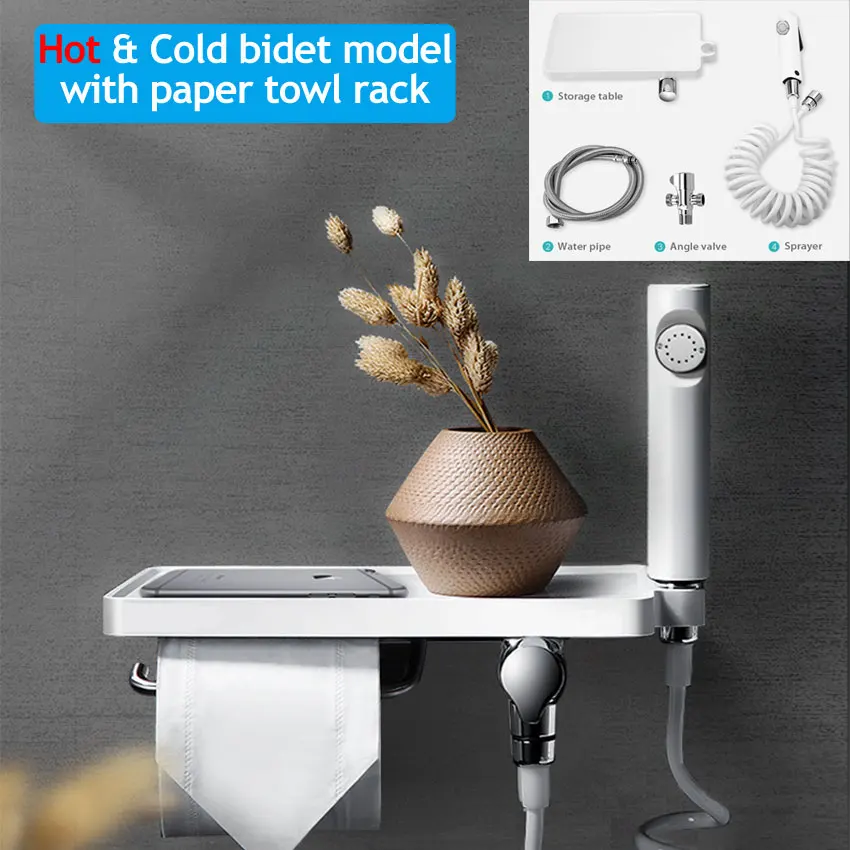 Cold bidet model Ecofresh ручной Туалет Биде опрыскиватель набор ручной биде кран для ванной ручной опрыскиватель душевая головка самоочищающаяся - Цвет: Cold bidet model