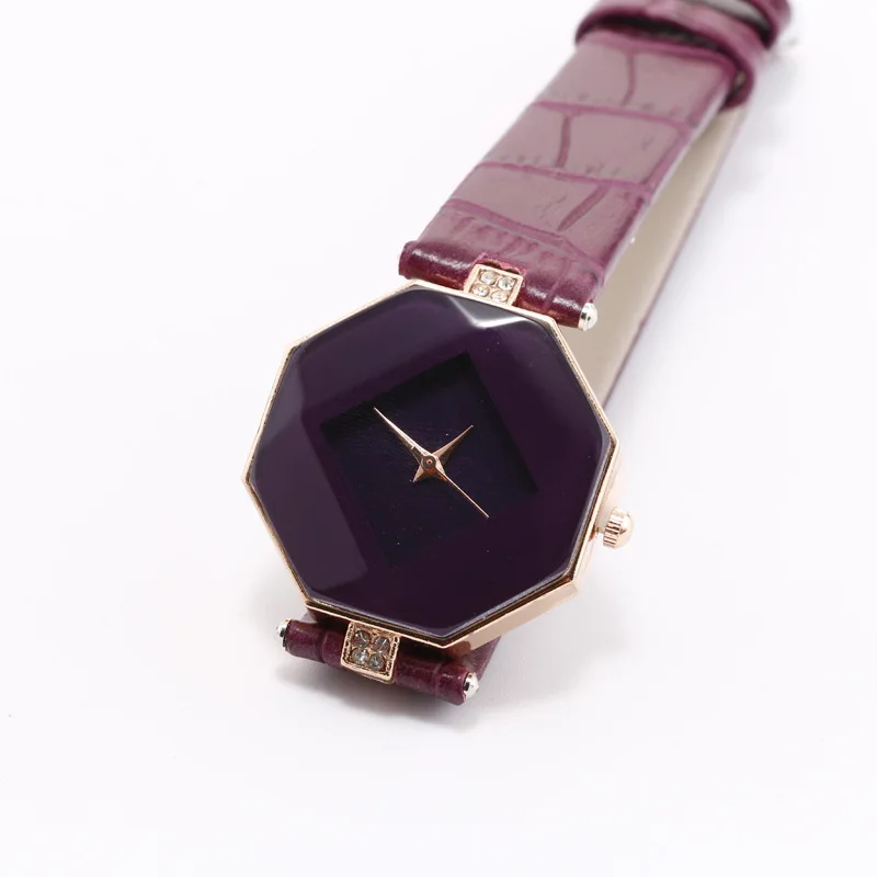 Новые женские модные роскошные часы брендовые наручные восьмиугольный