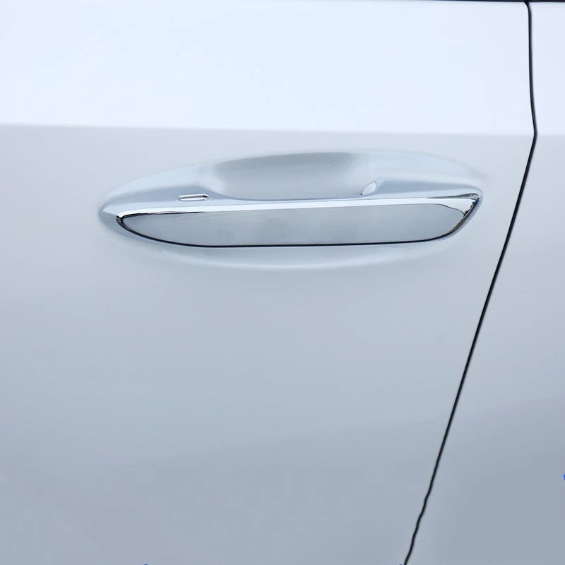 WELKINRY Стайлинг автомобильной крышки для Lexus ES 2019 ABS Хромированная внешняя дверная