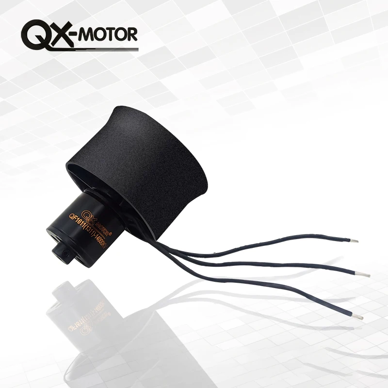 QX-Motor 30 мм 6 лопастей электронный вентилятор EDF QF1611 14000KV бесщеточный двигатель для