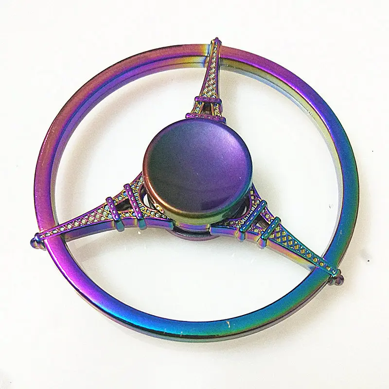 Три русалки красочные Спиннер EDC ручные Спиннеры аутизм СДВГ Дети Рождественские