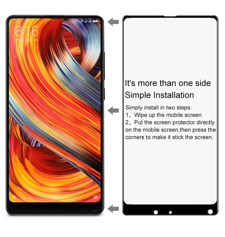 Xiaomi mi x 2 закаленное стекло Xiaomi mi x 2 стекло IMAK полное покрытие протектор экрана для Xiaomi mi Mix 2/mi x 2 S