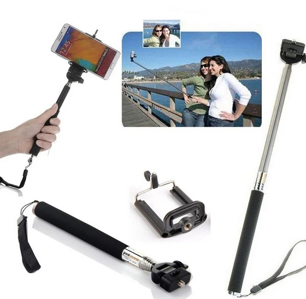 Номер для отслеживания + портативный ручной монопод с автоспуском штатив Iphone 5s 6