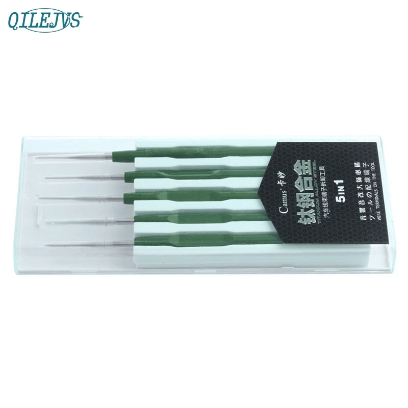 5X автомобильный провод терминал разъем Pin из титанового сплава инструмент для