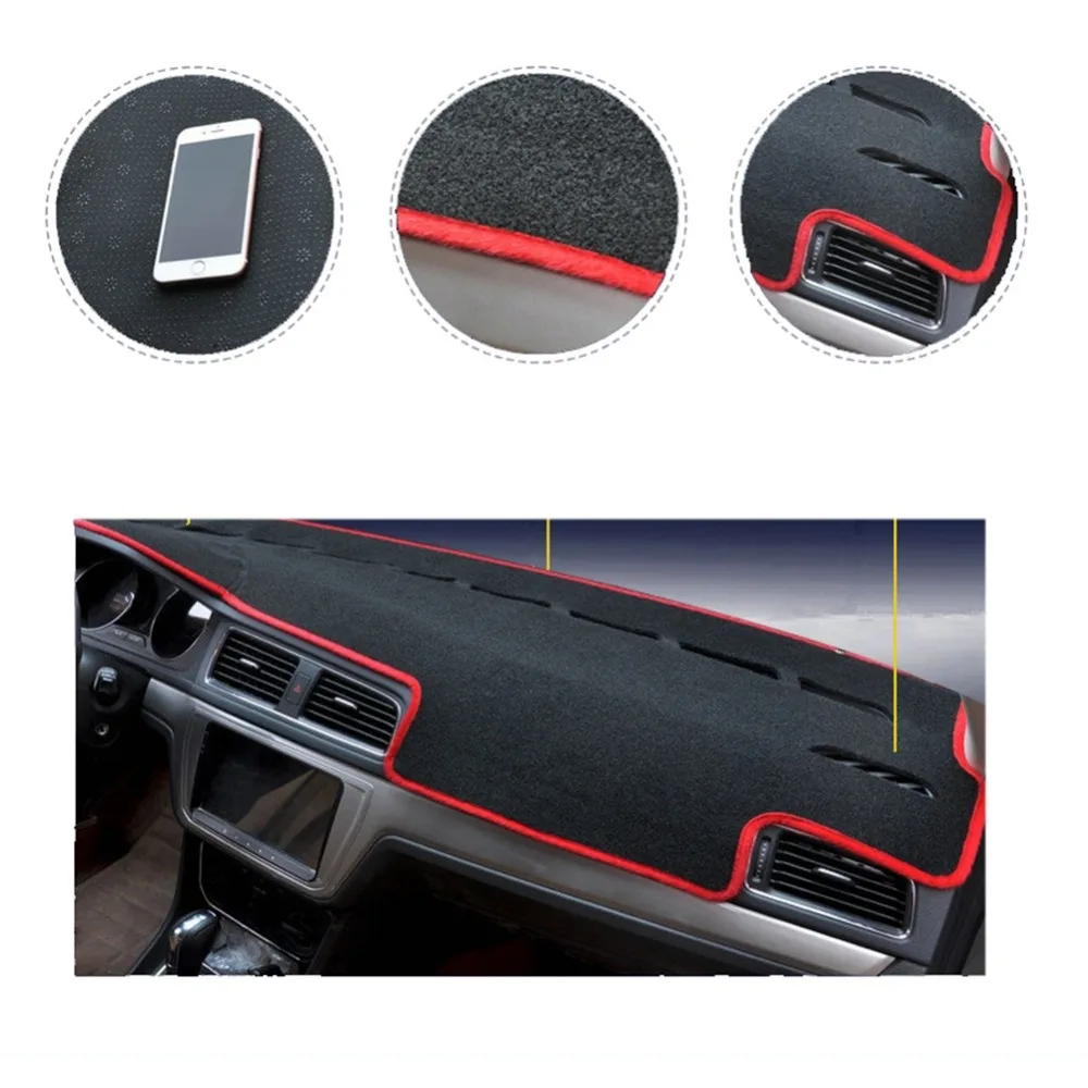 2018 высококачественные автомобильные коврики для приборной панели защитные