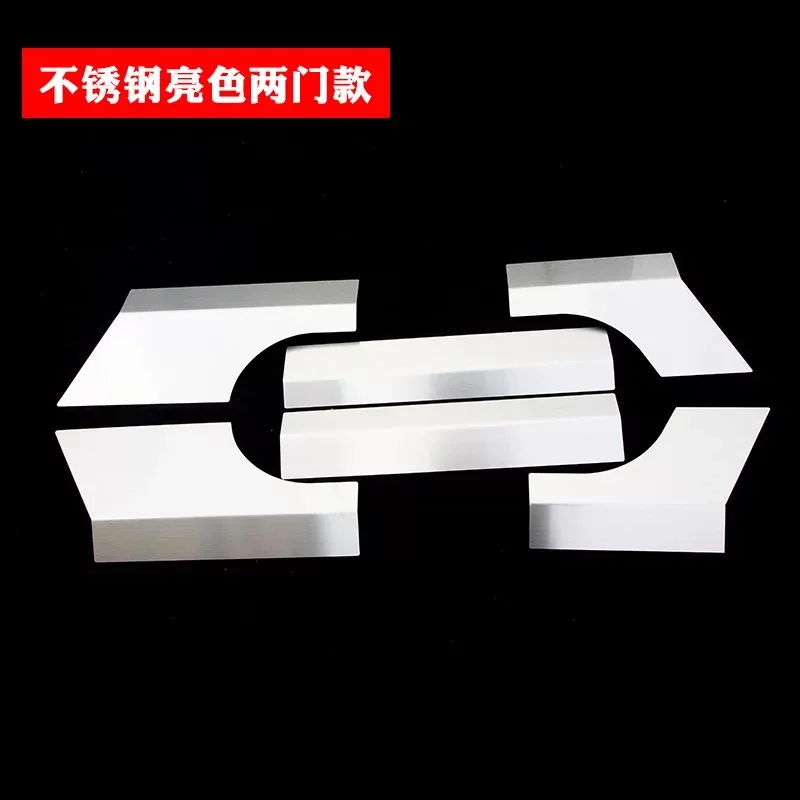 For Jeep Wrangler 2007-2016 1 Set Stainless Steel Car Side Door Body Trim Molding Accessories Skirt Kits Cover Trims | Автомобили и