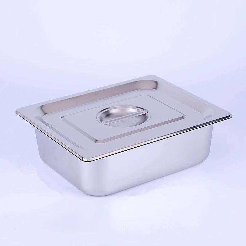 Металлический алюминиевый Bain Marie 7L Варенье Еда Пан буфет теплее вставки льда соус