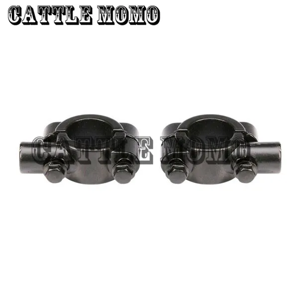 

Aluminum Motorbike Left Right Scooter Mirror Mount Holders 2PCS 10mm 7/8" Motorcycle Handlebar Mirror Mount Holders Adapter