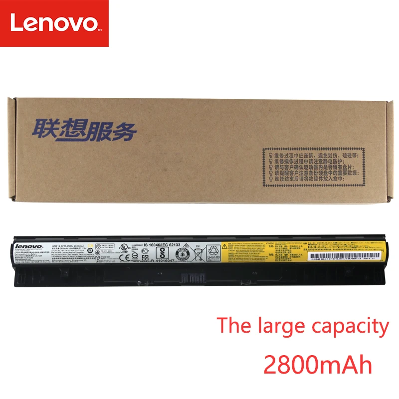 Оригинальный аккумулятор для ноутбука Lenovo G400S G410S G500 G500S G510S G405S G505S S410P S510P Z710 L12L4A02