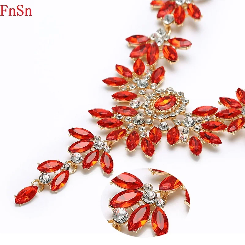 FnSn Новинка 2017 горячее летнее колье с цветком трендовый ошейник из цинкового