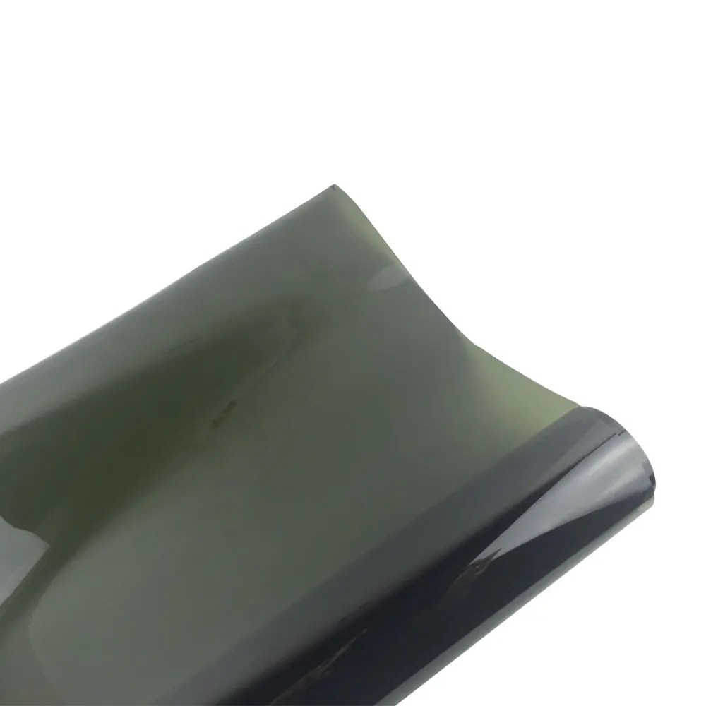 Тонировочная пленка для окон автомобиля зеленая Защитная боковых стекол защита