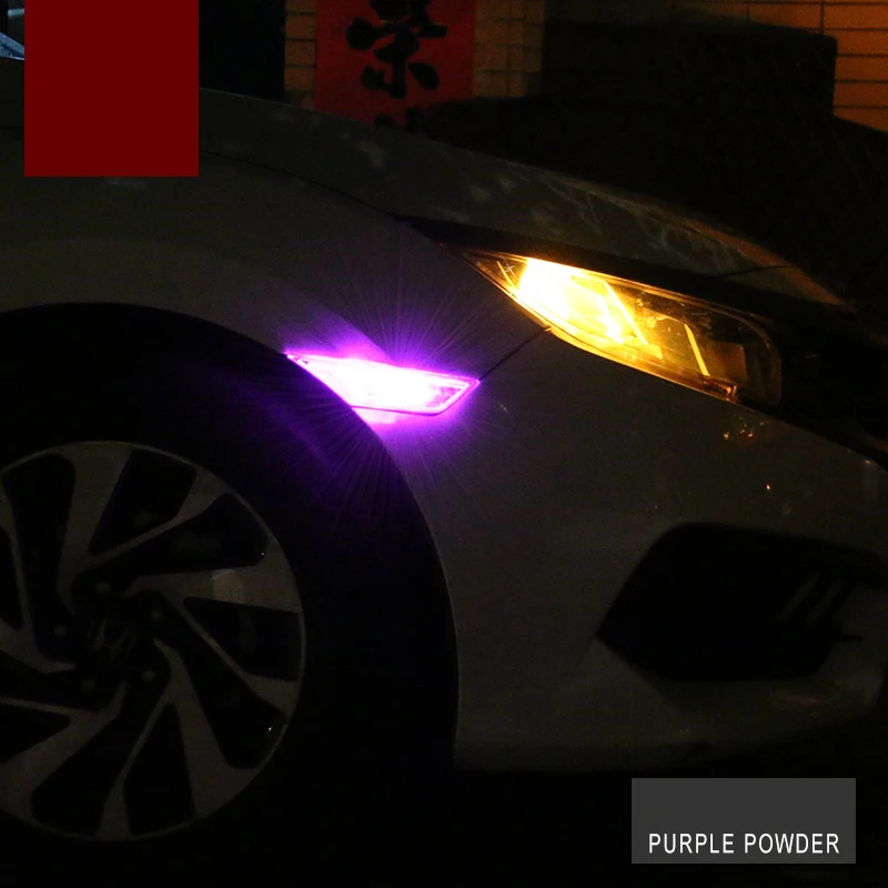 purple Lsrtw2017 автомобильный-Стайлинг Автомобильный светодиодный Поворотный Светильник для honda civic 10th civic - Название цвета: purple