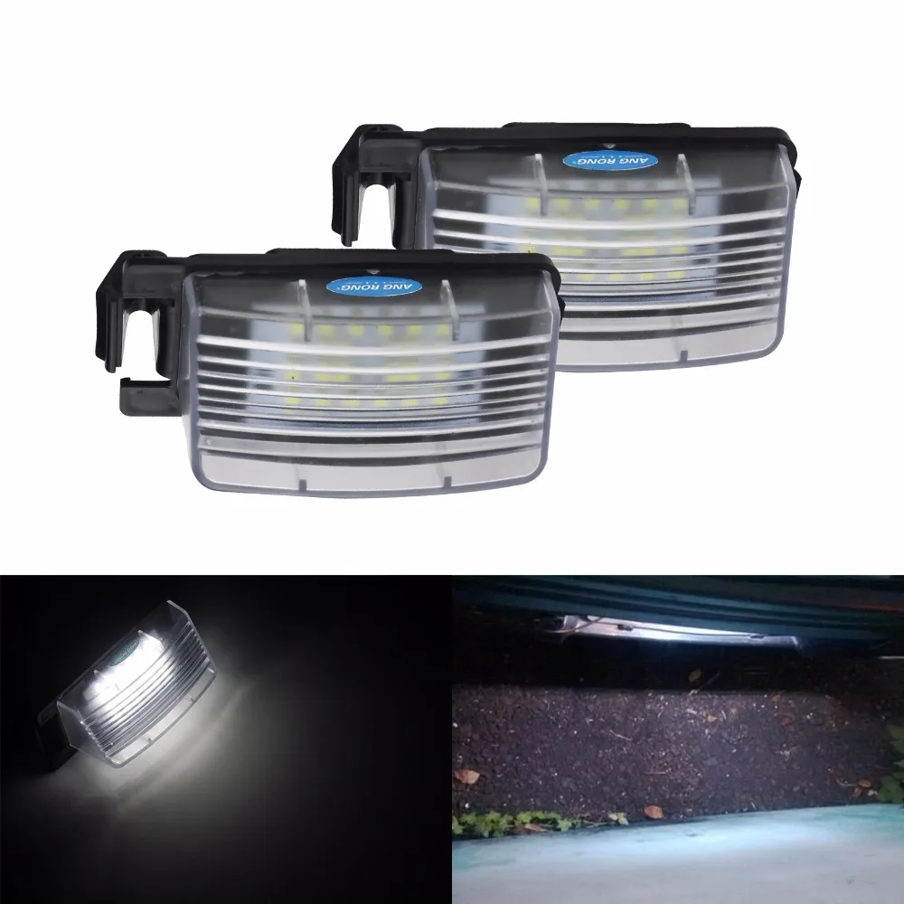 2x Canbus светодиодный номерной знак ANGRONG для Nissan 350Z R35 Z12 Z34 Sentra / Pulsar Infiniti G25 G35