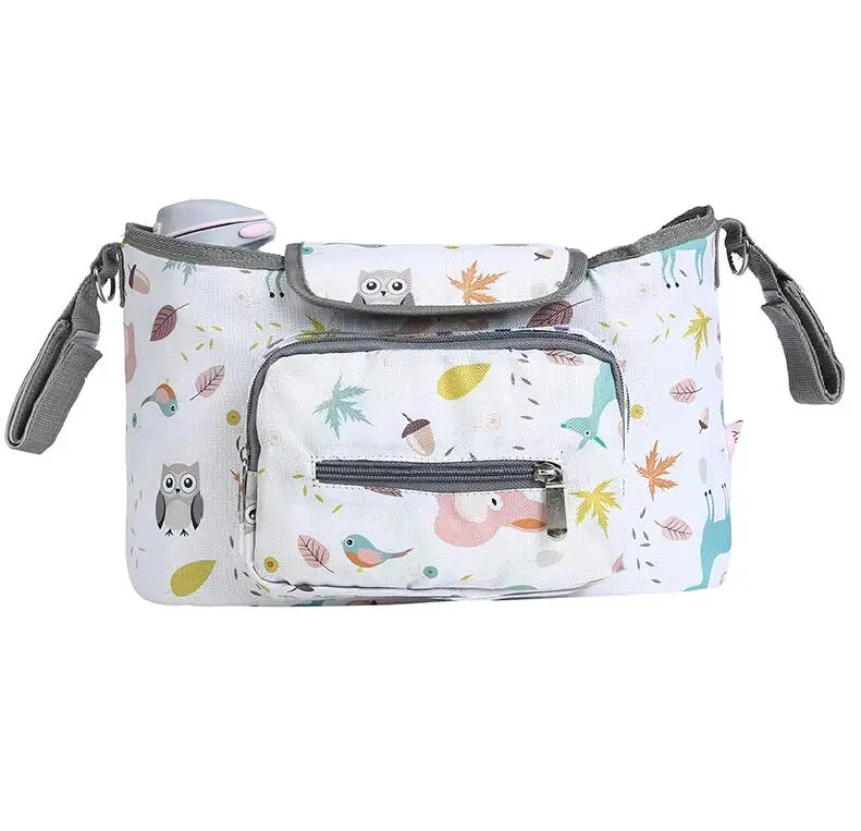 1 Новая многофункциональная Мумия сумка из узорчатой ткани Mother Care сумки hobo большая дорожная Детские коляски для ухода за ребенком, подвесная сумка для хранения - Цвет: 1