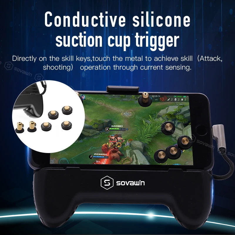 PUPG мобильный игровой контроллер триггер HDMI дисплей телефон к телевизору проектор геймпад джойстик контроллер l1r1 подключи и играй для iphone