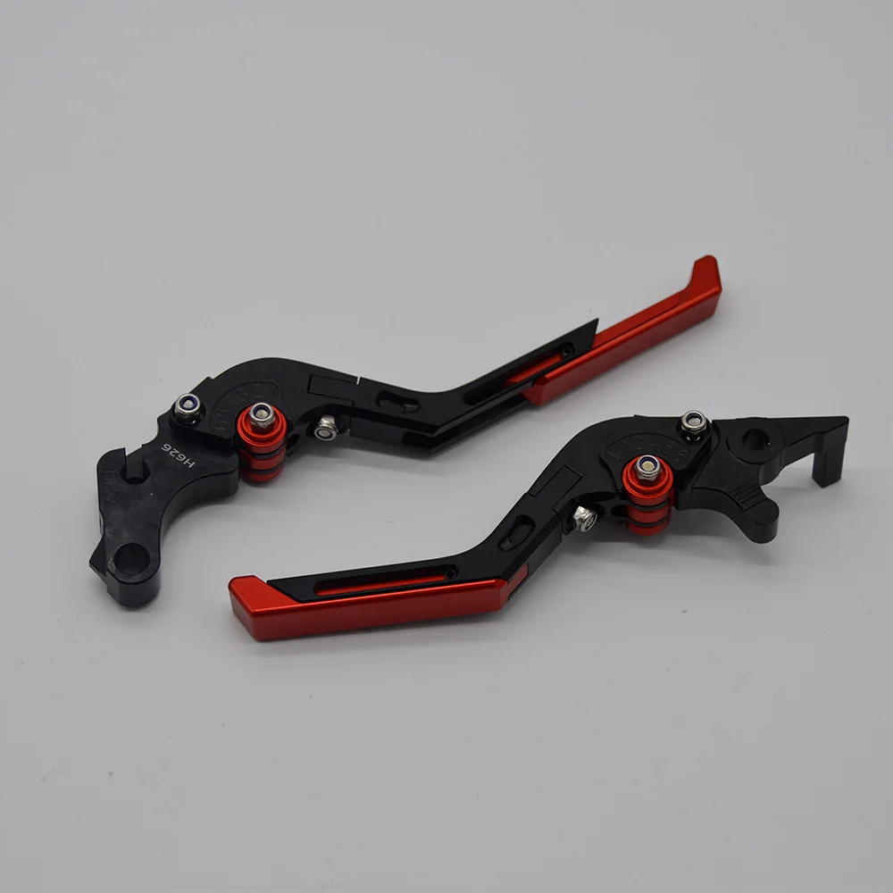 Black-Red ЧПУ складной и расширения сцепные рычаги для GILERA Runner 200 2003-2008 Runner 125 1997-2002 - Цвет: Black-Red