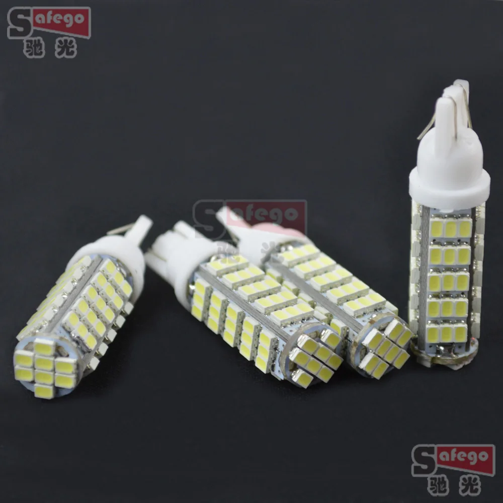 20 шт. 168 192 t10 w5w светодиодный 12 В Белый T10 68smd 1206(3020) 68 SMD СВЕТОДИОДНЫЙ автомобильные